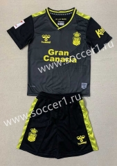 2023-2024 UD Lars Palmas Away Black Soccer Uniform-AY