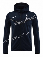 2023-2024 Tottenham Hotspur Royal Blue Thailand Soccer Jacket With Hat-LH