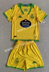 2023-2024 Deportivo La Coruña Away Yellow Soccer Uniform-AY