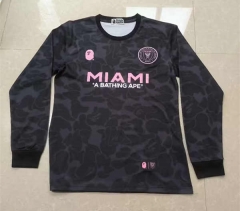 2024-2025 Inter Miami CF Black LS Thailand Soccer Jersey AAA-4130