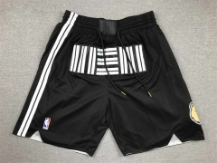 2024 Memphis Grizzlies City Edition Black NBA Shorts -1380