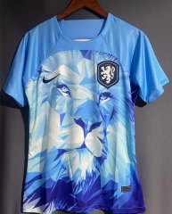 2024-2025 Netherlands Blue Thailand Soccer Jersey AAA-9171