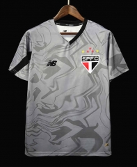 2024-2025 Sao Paulo Futebol Clube Goalkeeper Gray Thailand Soccer Jersey AAA