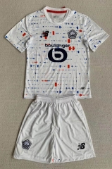 2024-25 Lille Away White Soccer Uniform-AY