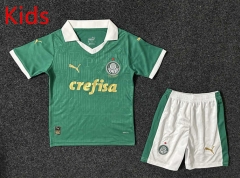 2024-2025 Palmeiras Home Green Kids/Youth Soccer Uniform-GB