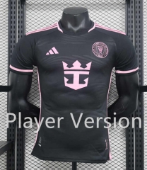 Player Version 2024-25 Inter Miami CF Away Black Thailand Soccer Jersey AAA-888