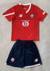 2024-25 Lille Home Red Soccer Uniform-AY