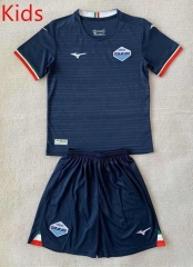 2024-25 Lazio Away Royal Blue Kid/Youth Soccer Uniform-AY