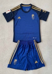 2024-2025 Granada CF Away Blue LS Soccer Uniform-AY