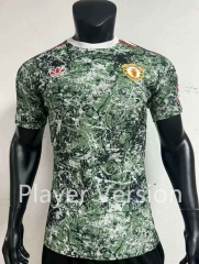 Player Version 2023-2024 Joint Version Manchester United Green Soccer Jersey AAA-1506