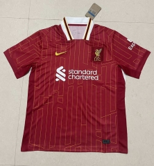（S-4XL) 2024-2025 Liverpool Home Red Thailand Soccer Jersey AAA-818