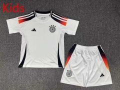 2024-2025 Germany Home White Kids/Youth Soccer Uniform