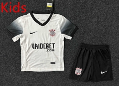 2024-25 Corinthians Home White Kids/Youth Soccer Unifrom-GB