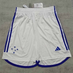 2024-2025 Cruzeiro EC Home White Thailand Soccer Shorts