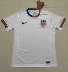 2024-2025 USA Home White Thailand Soccer Jersey AAA-818