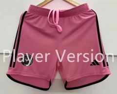 Player Version 2024-2025 Inter Miami CF Home Pink Thailand Soccer Shorts-4691