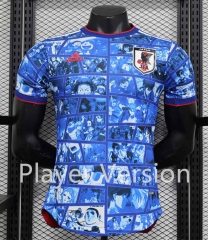 Player Version 2024-2025 Anime Special Edition Japan Blue Thailand Soccer Jersey AAA-888