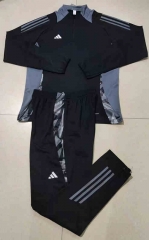 Adidas Black Thailand Soccer Tracksuit-411