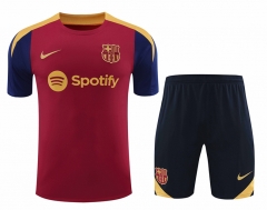 2024-25 Barcelona Red Thailand Soccer Uniform-418