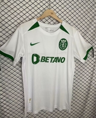2024-2025 Commemorative Version Sporting Clube de Portugal White Thailand Soccer Jersey AAA-6032