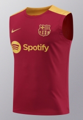 2024-25 Barcelona Red Thailand Soccer Vest-418
