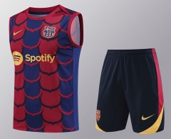 2024-25 Barcelona Red&Blue Thailand Soccer Vest Uniform-418