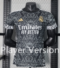 Player Version 2024-2025 Special Version Real Madrid Black Thailand Soccer Jersey AAA-888