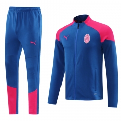 2024-2025 AC Milan Blue Thailand Soccer Jacket Uniform-LH