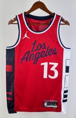 2025 Flying Limit Los Angeles Clippers Red #13 NBA Jersey-311