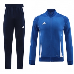 Adidas Camouflage Blue Thailand Soccer Jacket Uniform-LH