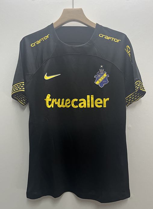 Maillot AIK Solna Match Porté - Adidas - Jersey Football Vintage
