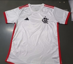 2024-2025 Flamengo Away White Thailand Soccer Jersey AAA-817