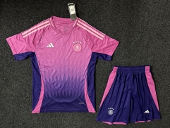 2024-2025 Germany Away Pink&Purple Soccer Uniform-GB