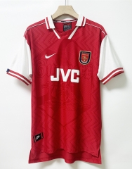 Retro Version 97-98 Arsenal Home Red Thailand Soccer Jersey AAA-7505