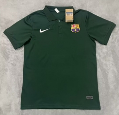 2024-2025 Barcelona Dark Green Thailand Polo Shirt-9070