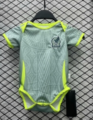 2024-2025 Mexico Away Green Baby Soccer Uniform-CS