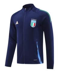 2024-2025 Italy Royal Blue Thailand Soccer Jacket -LH