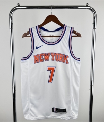 2019 Limited Version New York Knicks White #7 NBA Jersey-311