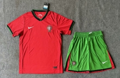 2024-2025 Portugal Home Red Soccer Uniform-6748