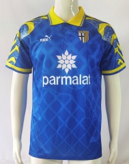 Retro Version 95-97 Parma Calcio Blue Thailand Soccer Jersey AAA-503
