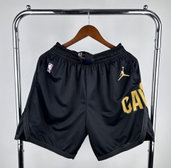 2024 Jordan Limited Version Cleveland Cavaliers Black NBA Shorts-311