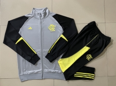 2024-2025 Flamengo Yellow Thailand Soccer Jacket Uniform-815