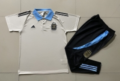 2024-2025 Argentina Beige Thailand Polo Uniform-815