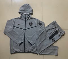 2024-2025 Paris SG Gray Thailand Soccer Jacket Unifrom-815