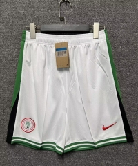 2024-2025 Nigeria Home White Thailand Soccer Shorts