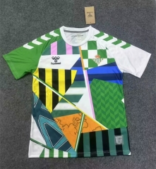 (S-4XL）2024-2025 Real Betis White&Green&Yellow Thailand Training Soccer Jersey AAA-2483