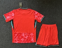 2024-2025 Korea Home Red Soccer Uniform-GB