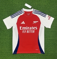 (S-4XL) 2024-2025 Arsenal Home Red Thailand Soccer Jersey AAA-403
