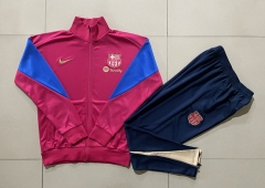 2024-2025 Barcelona Red Thailand Soccer Jacket Uniform-815