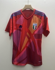 2024-2025 Italy Goalkeeper Red Thailand Soccer Jersey AAA-709